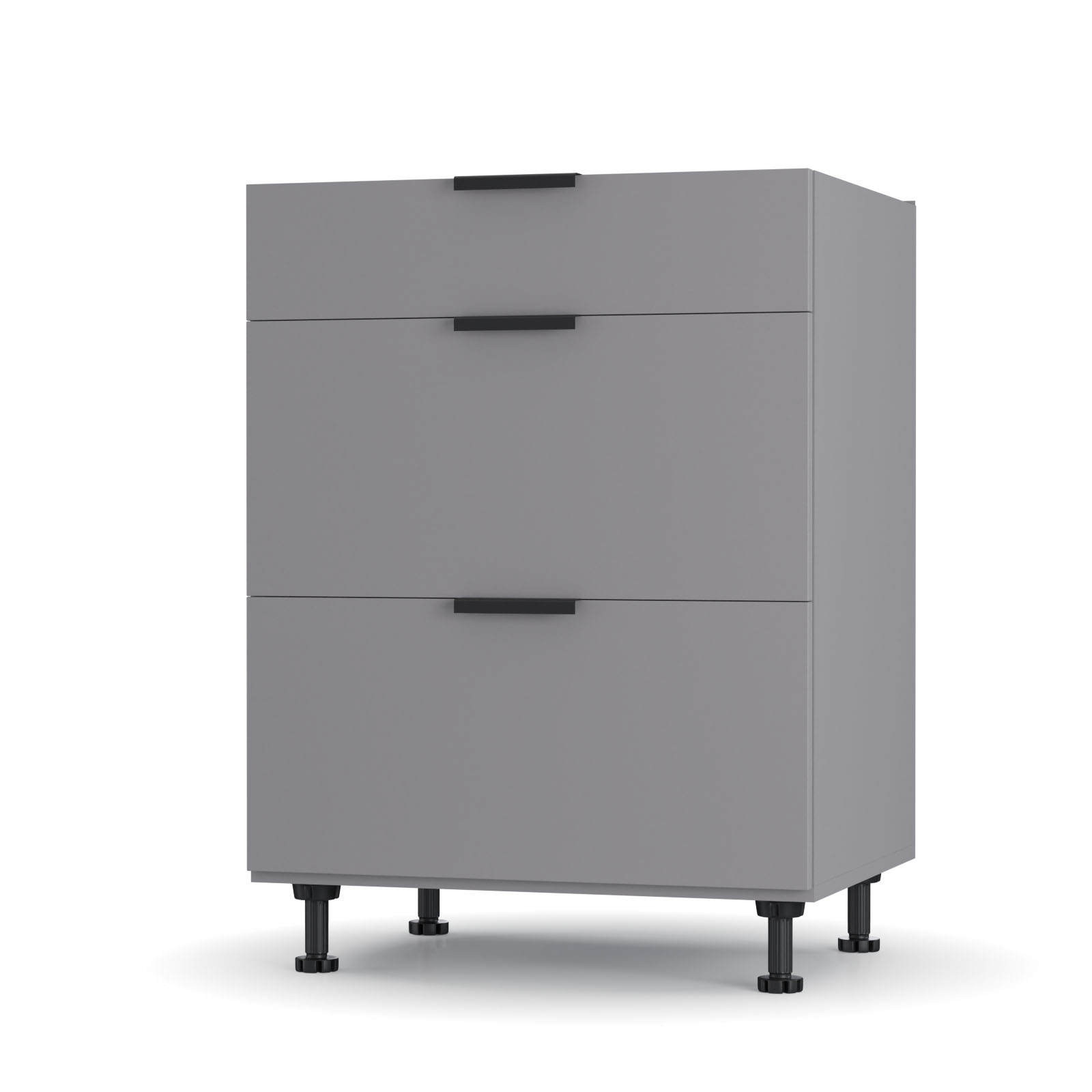 Intrahome Craft Κάτω Ντουλάπι Συρταριέρα Γραφίτης 105x48x82cm | P0597-V10 Intrahome-AI89276401-9