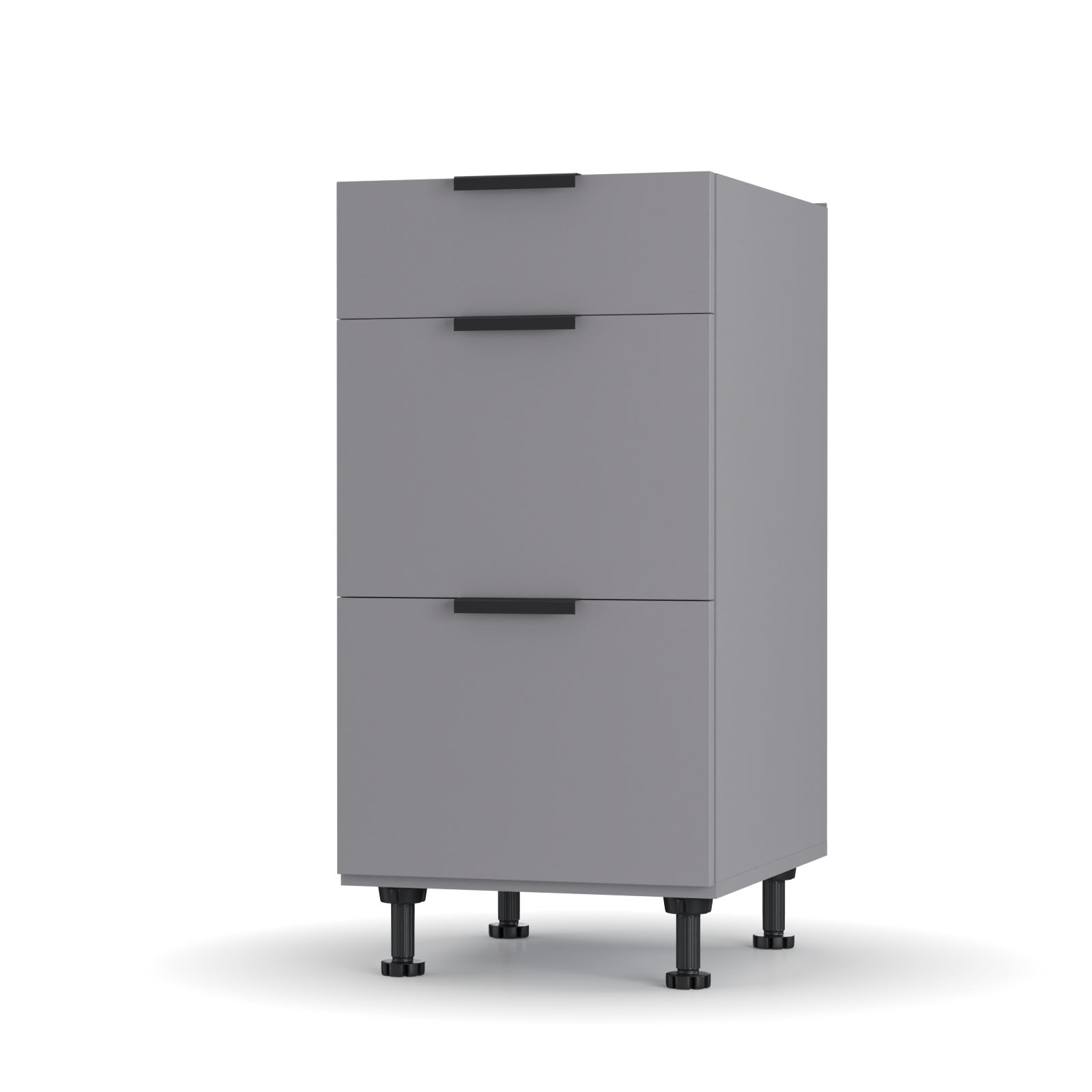 Intrahome Craft Κάτω Ντουλάπι Συρταριέρα Γραφίτης 85x48x82cm | P0596-V10 Intrahome-AI89276400-9