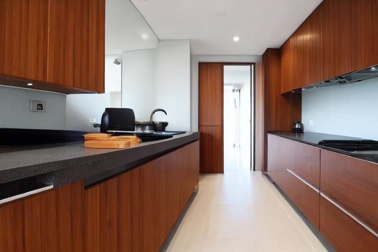 Intrahome Linea One 2 χρώμα Καπλαμάς Teak έπιπλα κουζίνας 10 Μέτρα συνολικα τρέχον μέτρα Intrahome-65651655