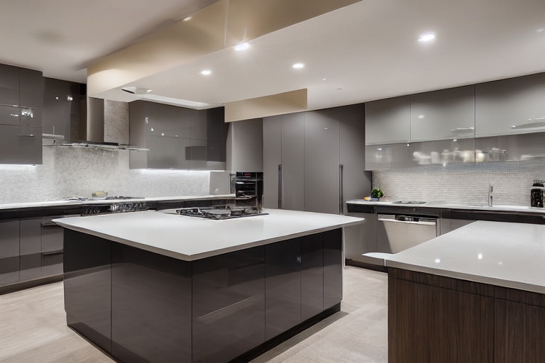 Intrahome Linea Studio 2 χρώμα Λακέ Γκρι Ανοιχτό έπιπλα κουζίνας 10 Μέτρα συνολικα τρέχον μέτρα Intrahome-65651660