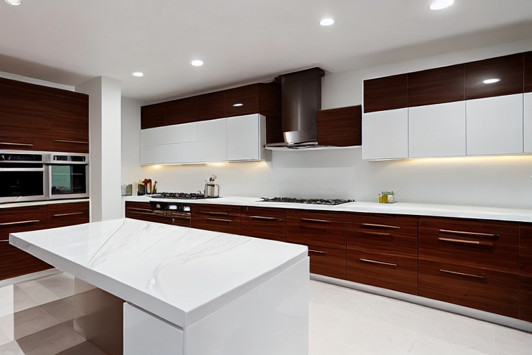 Intrahome Kyma Craft 2 χρώμα Λακέ Λευκό Γυαλιστερό έπιπλα κουζίνας 10 Μέτρα συνολικα τρέχον μέτρα Intrahome-65651698