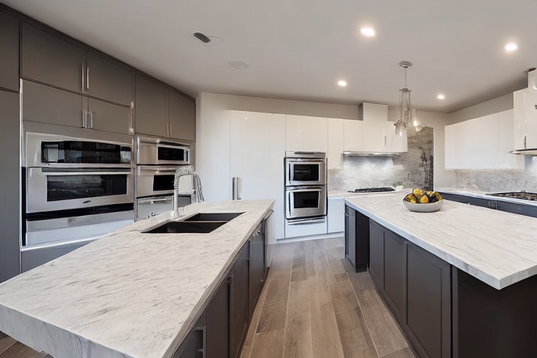 Intrahome Kyma Modern 2 χρώμα Εφέ Πέτρας Γκρι έπιπλα κουζίνας 10 Μέτρα συνολικα τρέχον μέτρα Intrahome-65651704