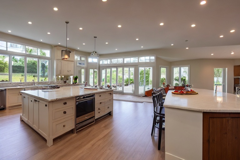 Intrahome Kyma Living 2 χρώμα Νησί Τερακότα & Κρεμ Περίμετρος έπιπλα κουζίνας 10 Μέτρα συνολικα τρέχον μέτρα Intrahome-65651706