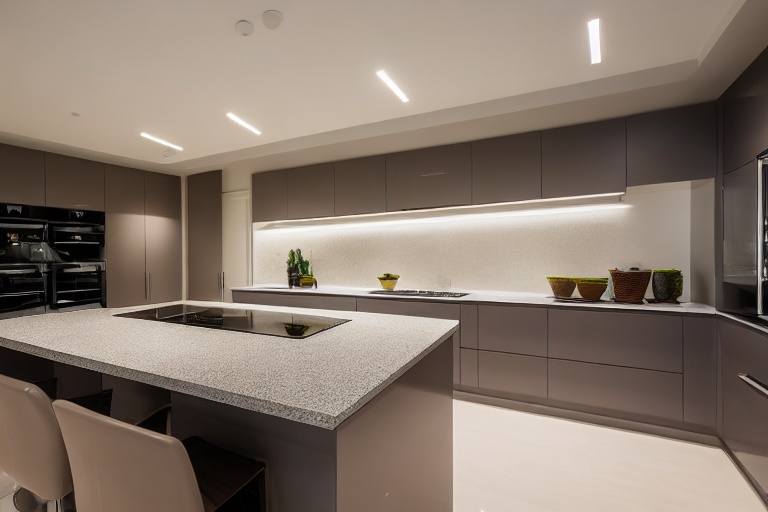 Intrahome Delphi Living 2 χρώμα Λακέ Μπεζ Ανοιχτό έπιπλα κουζίνας 10 Μέτρα συνολικα τρέχον μέτρα Intrahome-65651766