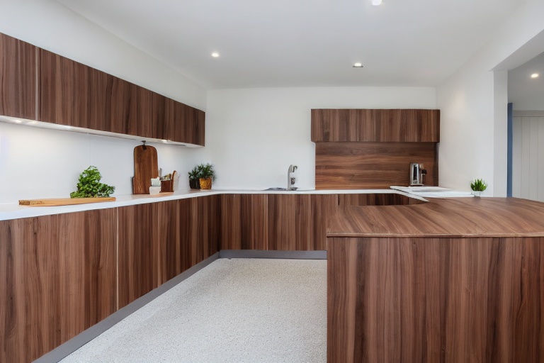 Intrahome Thalassa Max 2 χρώμα Καπλαμάς Καρυδιά έπιπλα κουζίνας 10 Μέτρα συνολικα τρέχον μέτρα Intrahome-65651810