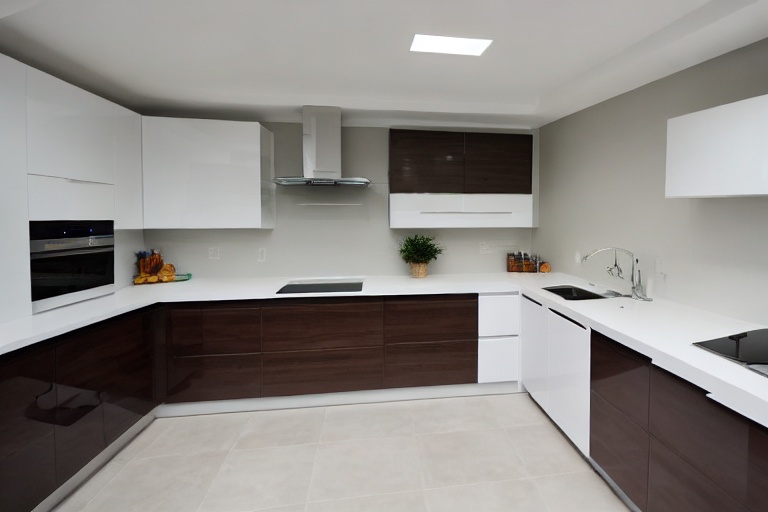 Intrahome Alkyoni Design 2 χρώμα Λακέ Εκρού Ματ έπιπλα κουζίνας 10 Μέτρα συνολικα τρέχον μέτρα Intrahome-65651828