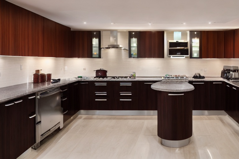 Intrahome Nefeli Modern 2 χρώμα Καπλαμάς Teak έπιπλα κουζίνας 10 Μέτρα συνολικα τρέχον μέτρα Intrahome-65651844
