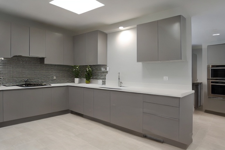 Intrahome Olympia Smart 2 χρώμα Εφέ Λινό έπιπλα κουζίνας 10 Μέτρα συνολικα τρέχον μέτρα Intrahome-65651896