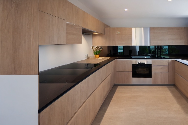 Intrahome Helios One 2 χρώμα Καπλαμάς Σημύδα έπιπλα κουζίνας 10 Μέτρα συνολικα τρέχον μέτρα Intrahome-65651935