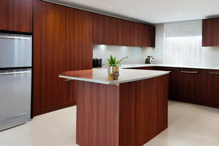 Intrahome Valencia Plus 2 χρώμα Καπλαμάς Teak έπιπλα κουζίνας 10 Μέτρα συνολικα τρέχον μέτρα Intrahome-65651991