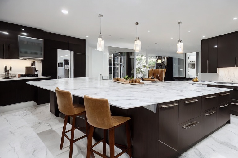 Intrahome Toscana Home 2 χρώμα Εφέ Λευκού Μαρμάρου έπιπλα κουζίνας 10 Μέτρα συνολικα τρέχον μέτρα Intrahome-65652007