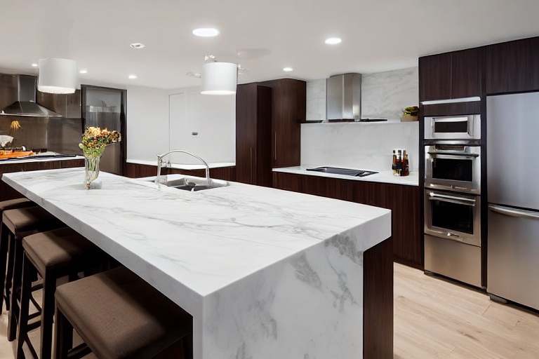 Intrahome Elite Plus 2 χρώμα Εφέ Λευκού Μαρμάρου έπιπλα κουζίνας 10 Μέτρα συνολικα τρέχον μέτρα Intrahome-65652211