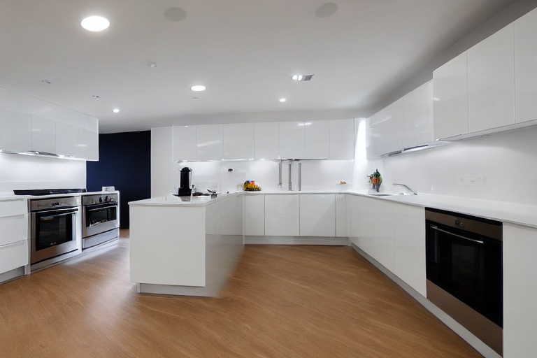 Intrahome Nova Design 2 χρώμα Λακέ Λευκό Ματ έπιπλα κουζίνας 10 Μέτρα συνολικα τρέχον μέτρα Intrahome-65652248