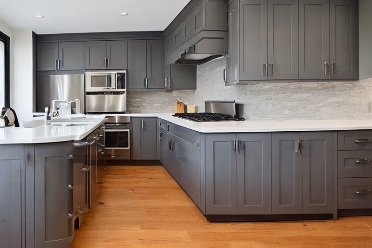 Intrahome Pearl Lux 1 χρώμα Εφέ Πέτρας Γκρι έπιπλα κουζίνας 10 Μέτρα συνολικα τρέχον μέτρα Intrahome-65652453