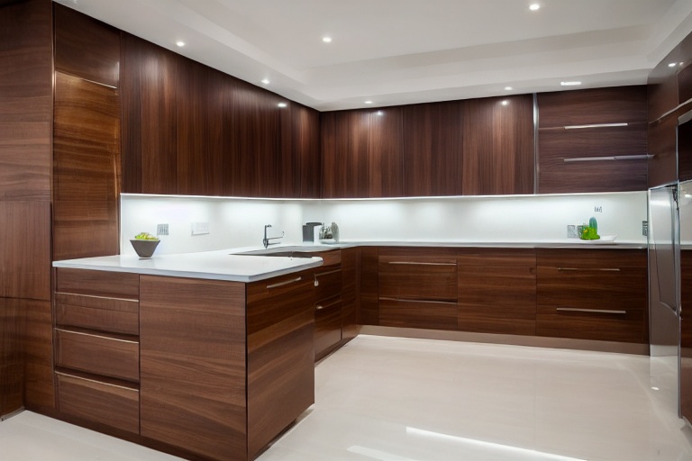 Intrahome Pearl Living 1 χρώμα Καπλαμάς Καρυδιά έπιπλα κουζίνας 10 Μέτρα συνολικα τρέχον μέτρα Intrahome-65652466