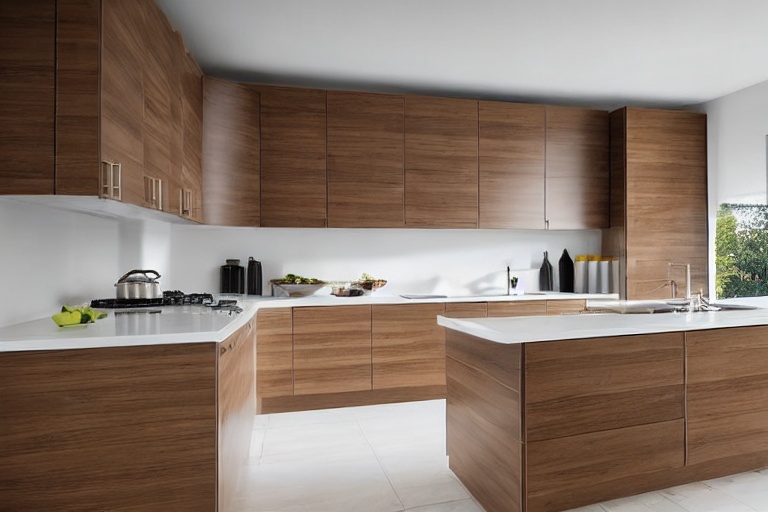 Intrahome Matrix Home 1 χρώμα Καπλαμάς Φράξος Λευκαρισμένος έπιπλα κουζίνας 10 Μέτρα συνολικα τρέχον μέτρα Intrahome-65652527