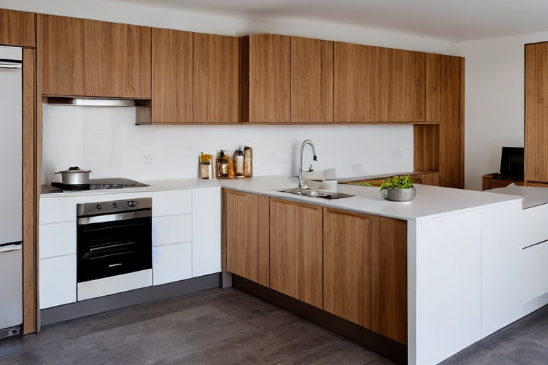 Intrahome Vertex Living 1 χρώμα Καπλαμάς Δρυς Καπνιστή έπιπλα κουζίνας 10 Μέτρα συνολικα τρέχον μέτρα Intrahome-65652546