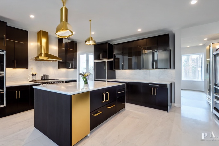 Intrahome Eterna Max 1 χρώμα Βουρτσιστό Χρυσό έπιπλα κουζίνας 10 Μέτρα συνολικα τρέχον μέτρα Intrahome-65652690