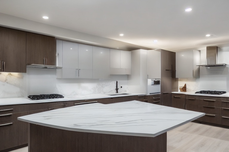 Intrahome Delphi Elegance 1 χρώμα Γκρι Ανοιχτό Πάνω & Δρυς Σκούρα Κάτω έπιπλα κουζίνας 10 Μέτρα συνολικα τρέχον μέτρα Intrahome-65652759