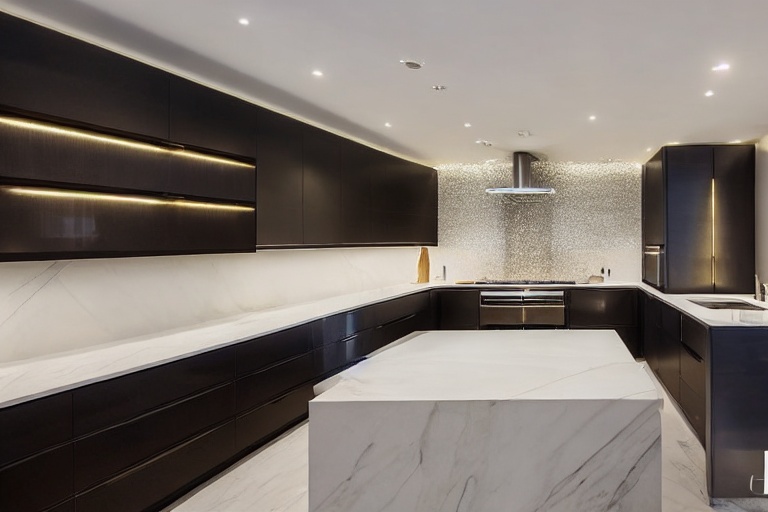 Intrahome Monaco Art 1 χρώμα Βουρτσιστός Ορείχαλκος έπιπλα κουζίνας 10 Μέτρα συνολικα τρέχον μέτρα Intrahome-65652957
