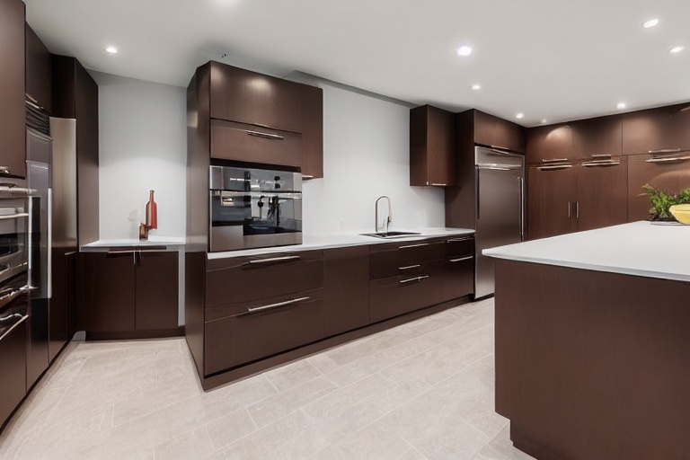 Intrahome Bianca Concept 1 χρώμα Βουρτσιστό Χάλκινο έπιπλα κουζίνας 10 Μέτρα συνολικα τρέχον μέτρα Intrahome-65653061