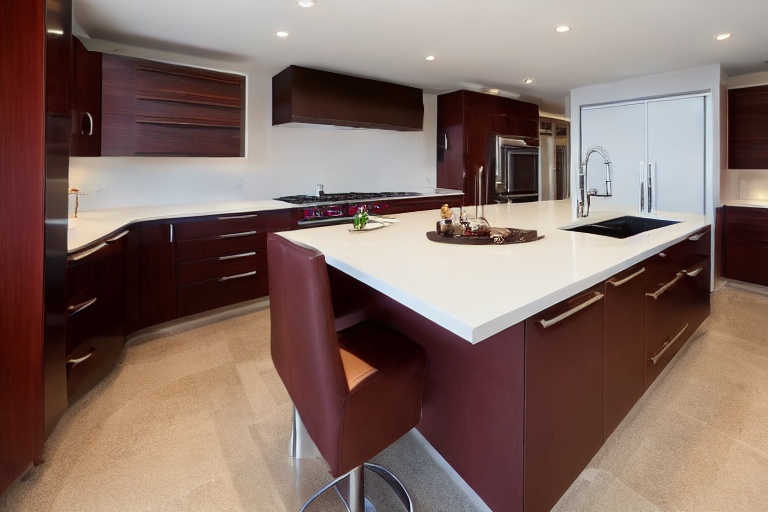 Intrahome Aster Design 1 χρώμα Καπλαμάς Μαόνι έπιπλα κουζίνας 10 Μέτρα συνολικα τρέχον μέτρα Intrahome-65653088