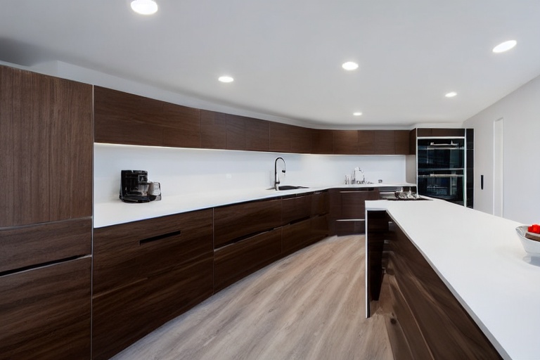 Intrahome Roma Select 1 χρώμα Καπλαμάς Καρυδιά Σκούρα έπιπλα κουζίνας 10 Μέτρα συνολικα τρέχον μέτρα Intrahome-65653303