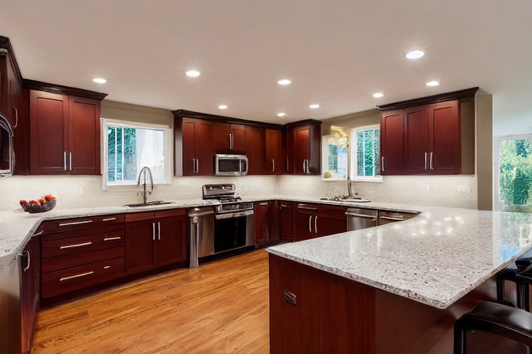 Intrahome Napoli Elegance 1 χρώμα Καπλαμάς Μαόνι έπιπλα κουζίνας 10 Μέτρα συνολικα τρέχον μέτρα Intrahome-65653319