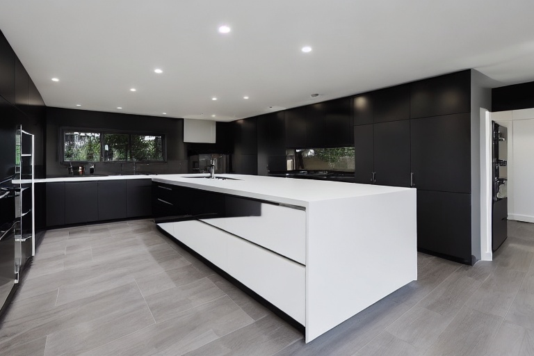 Intrahome Verona Art 1 χρώμα Λακέ Μαύρο Ματ έπιπλα κουζίνας 10 Μέτρα συνολικα τρέχον μέτρα Intrahome-65653437