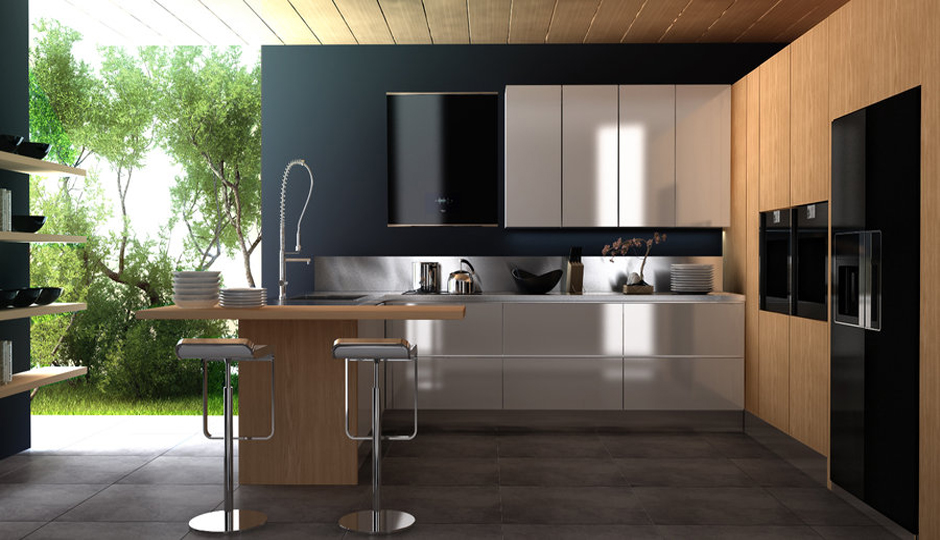 Intrahome Μοντέρνα σειρά Γοργωπίς έπιπλα κουζίνας 10 Μέτρα  συνολικα τρέχον μέτρα Intrahomekouzina-67244223
