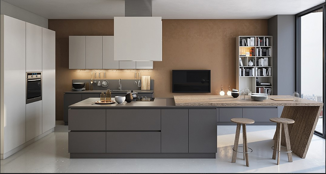 Intrahome Μοντέρνα σειρά Γαλάτεια έπιπλα κουζίνας 10 Μέτρα  συνολικα τρέχον μέτρα Intrahomekouzina-67244225