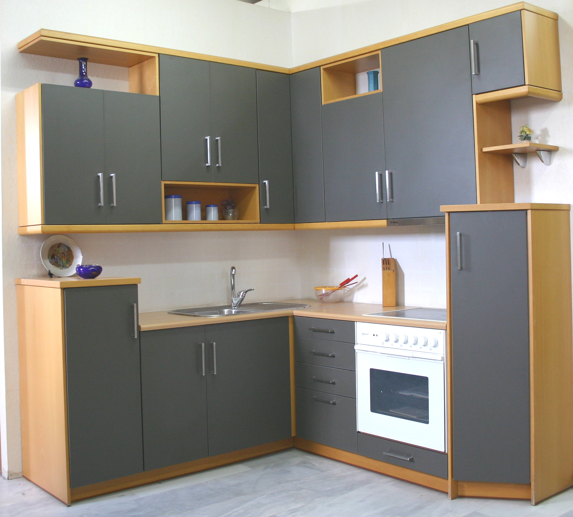 Intrahome Μοντέρνα σειρά Δάφνη έπιπλα κουζίνας 10 Μέτρα  συνολικα τρέχον μέτρα Intrahomekouzina-67244244