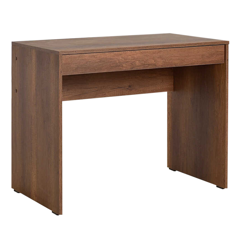 Γραφείο εργασίας Norvella Omarket χρώμα καρυδί 95x65x85εκ. Intrahomextra-8731799