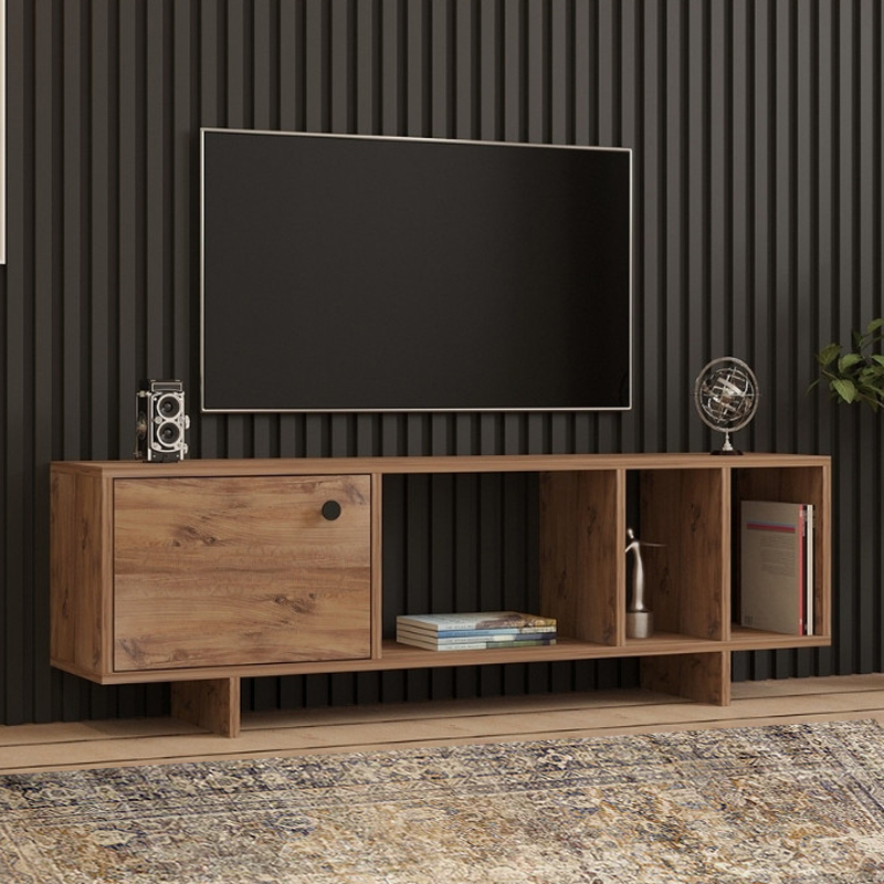 Έπιπλο τηλεόρασης Orlena4 Omarket χρώμα atlantic pine 105x29x60εκ. Intrahomextra-8694606